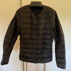 Uniglo Black Lightweight Down Jacket